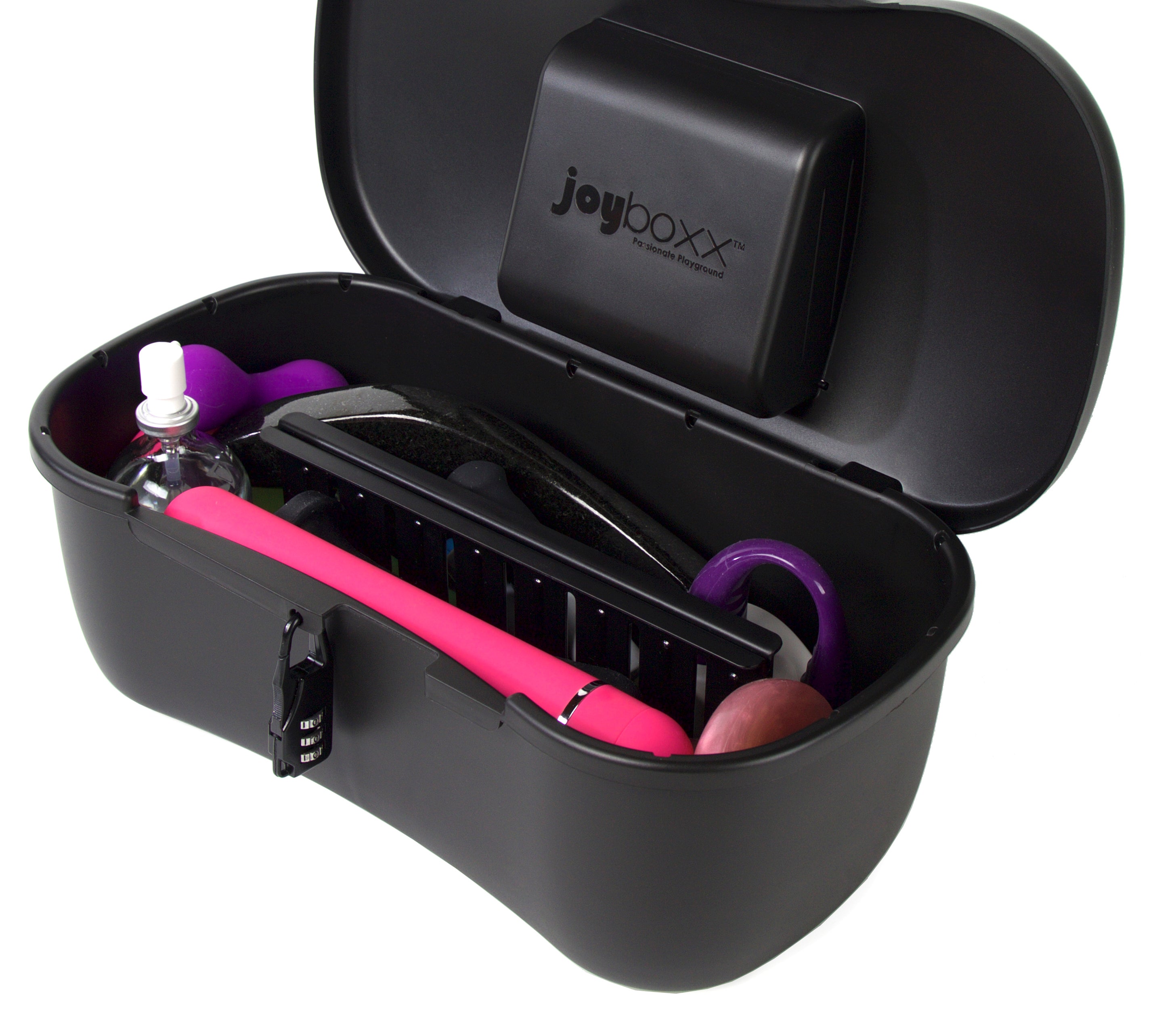 sex toy box Lockable Adult Toy Storage Box Large Size, Sexy Valentines Gift main image 1
