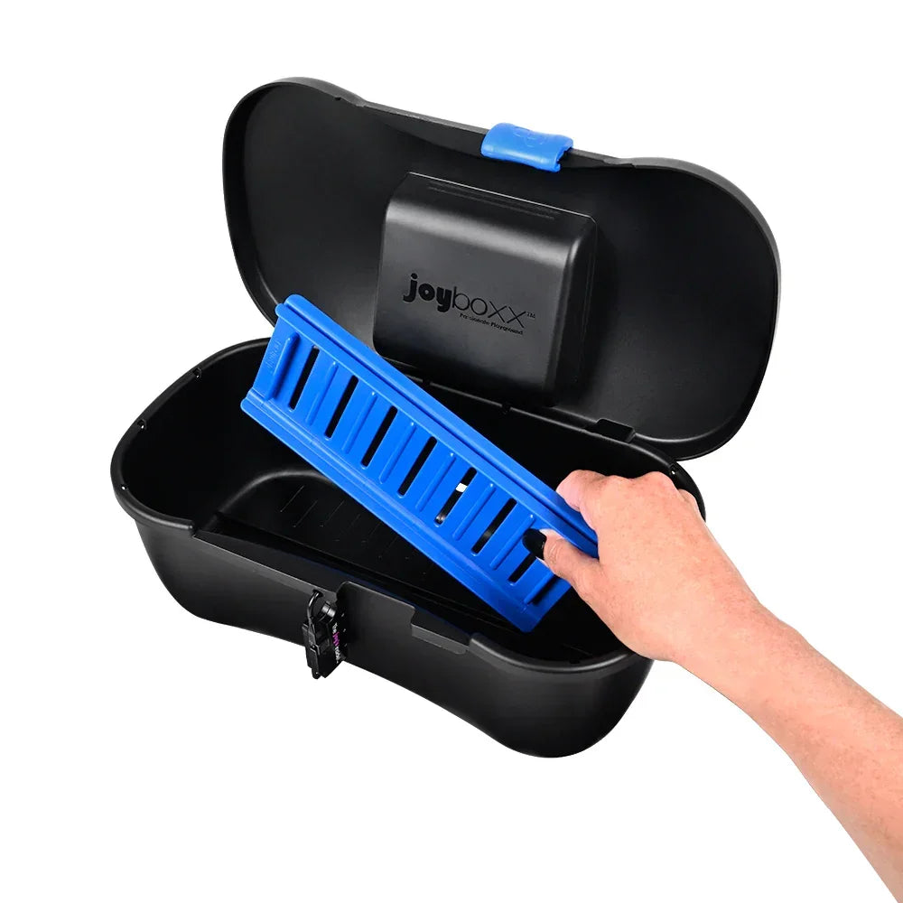 Joyboxx + Playtray + Joybuff = Safe Storage System Adult Stuff