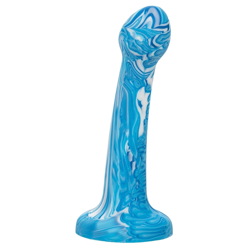 Twisted Love Dildo Twisted Bulb Tip Probe-Blue