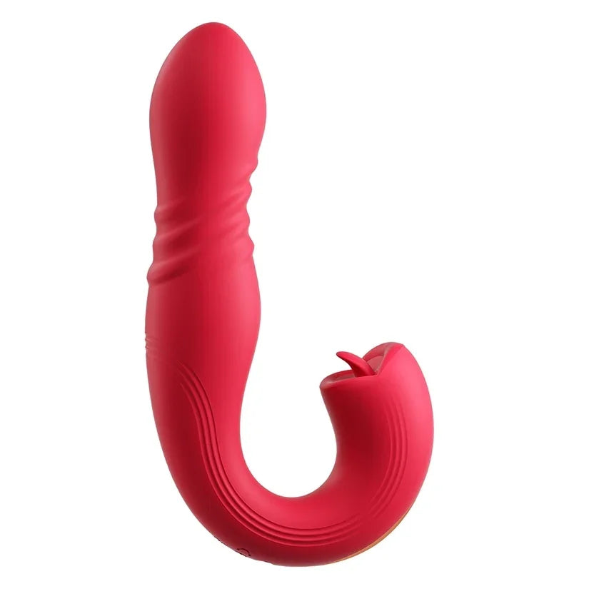 Honey Play Box JOI THRUST G-spot Vibrator & Tongue Clit Licker - PP Shipping ;)