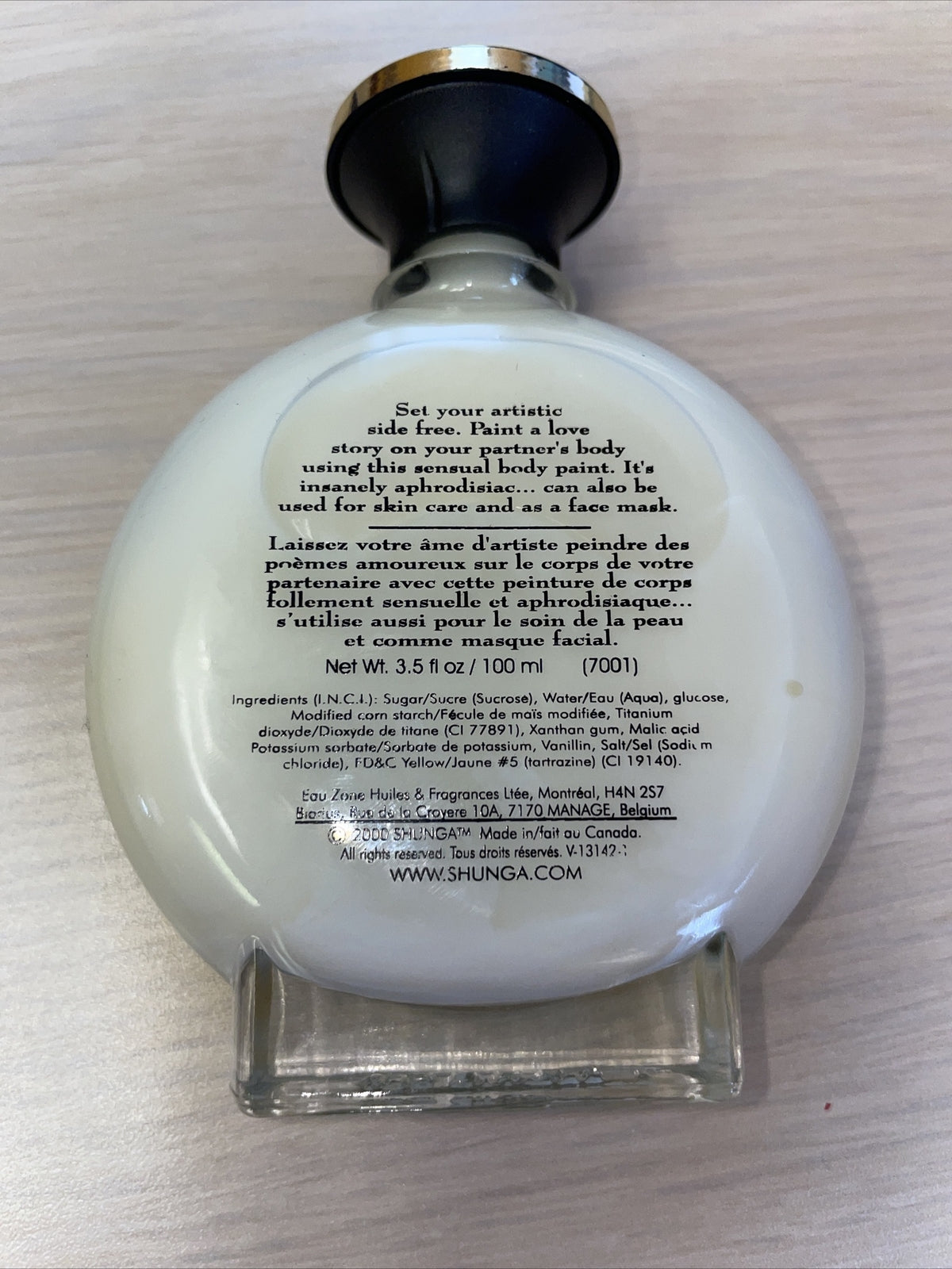 Shunga Edible Body Painting-Vanilla Chocolate Temptation 3.5oz