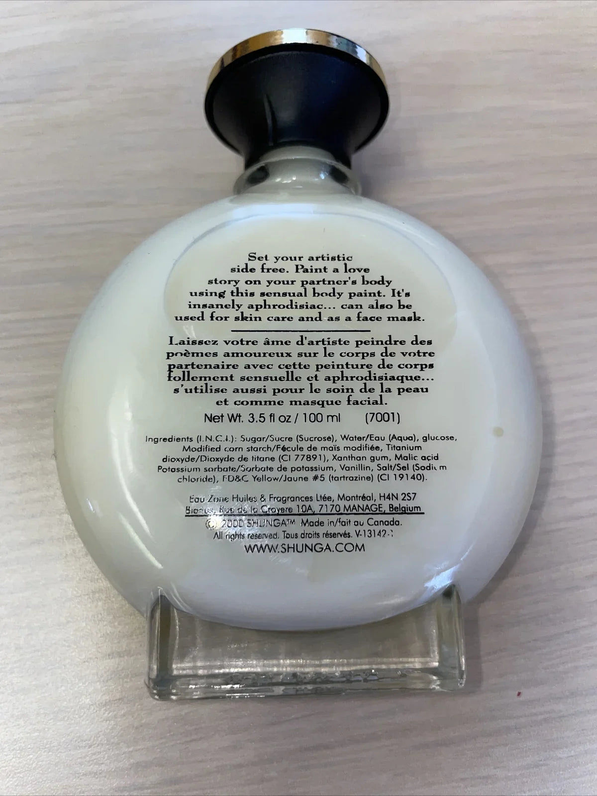 Shunga Edible Body Painting-Vanilla Chocolate Temptation 3.5oz