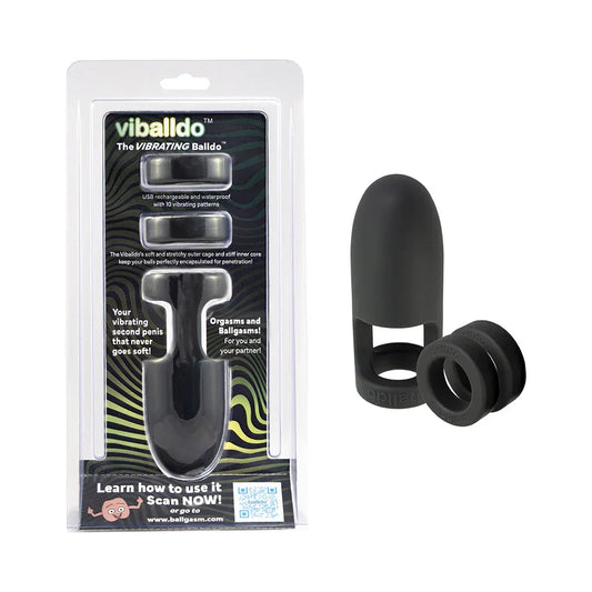 ViBalldo - Vibrating Ball Dildo Testicle Toy