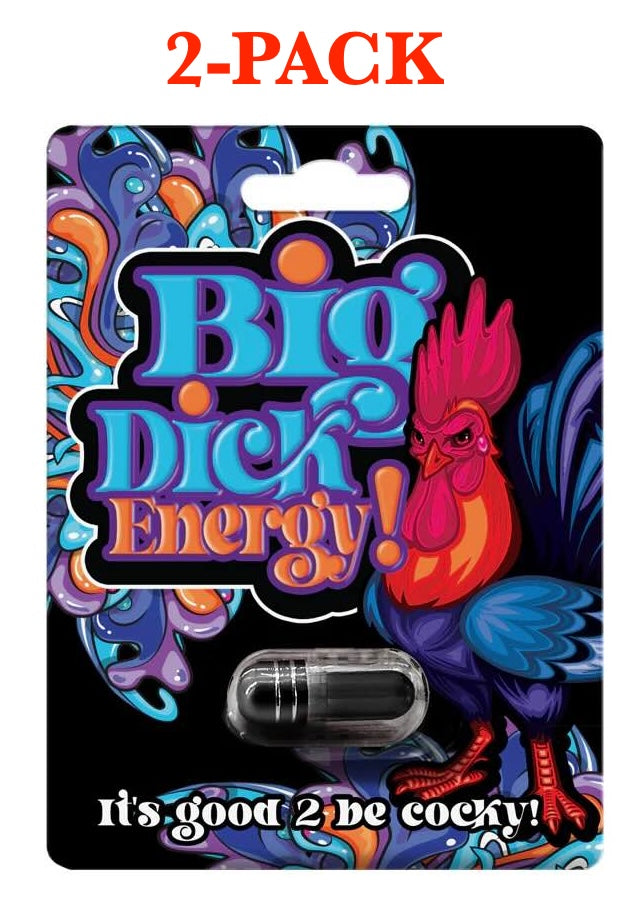 BDE BIG DICK ENERGY AROUSAL SUPPLEMENT - Made in the USA - Multi Packs