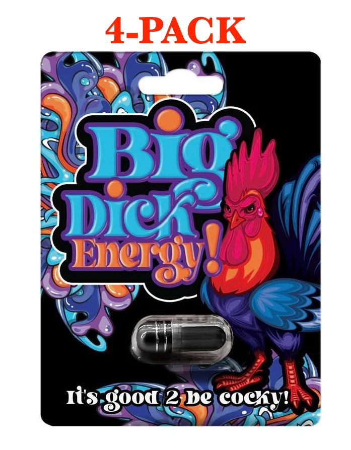BDE BIG DICK ENERGY AROUSAL SUPPLEMENT - Made in the USA - Multi Packs