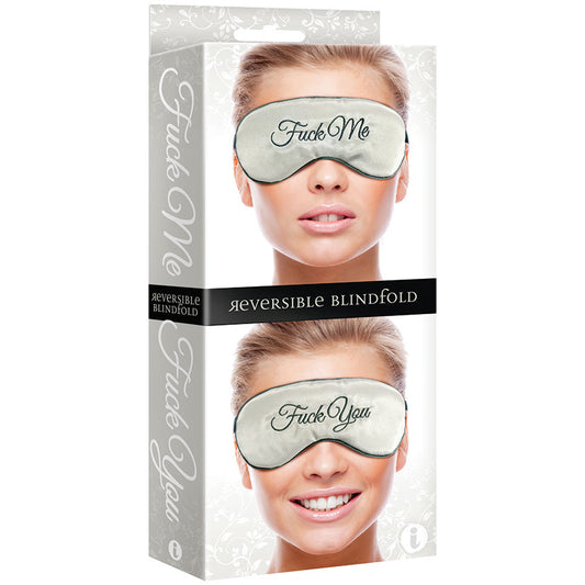 Reversible Satin Fuck You Fuck Me Blindfold