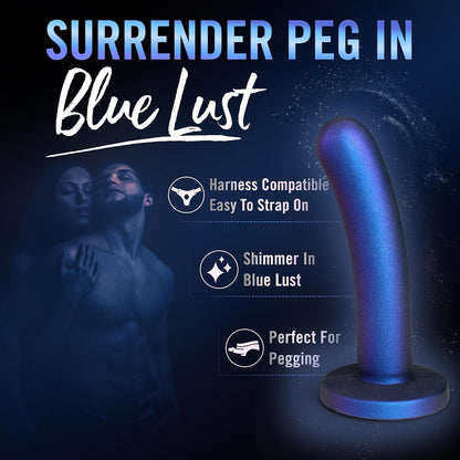 Anal Dildo Temptasia Surrender Peg - Blue Lust