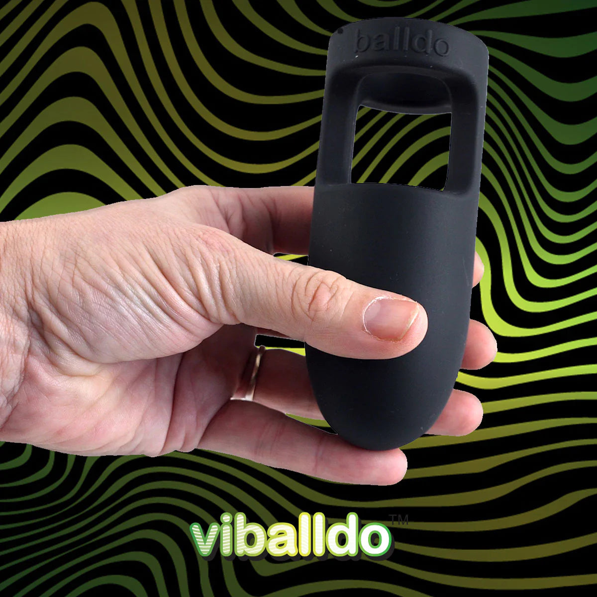 ViBalldo - Vibrating Ball Dildo Testicle Toy