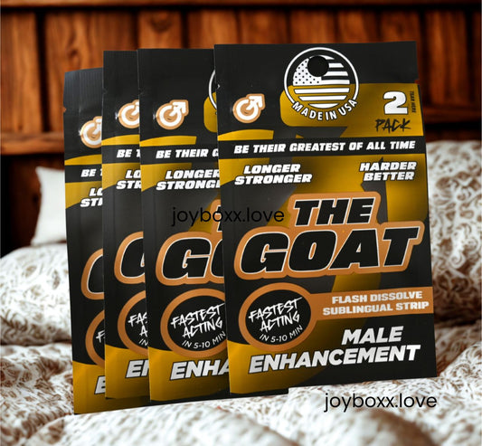 GOAT Strip – Sublingual Botanical Wellness Strips (8 Pack)