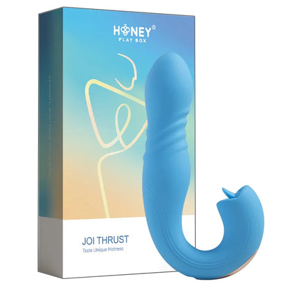 Honey Play Box JOI THRUST G-spot Vibrator & Tongue Clit Licker Joyboxx Honey Play Box JOI THRUST G-spot Vibrator & Tongue Clit Licker Joyboxx