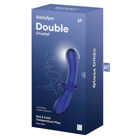 Satisfyer Double Crystal Glass Dildo - PP Shipping ;)